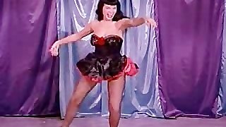 A Burlesque Dance With Betty Page